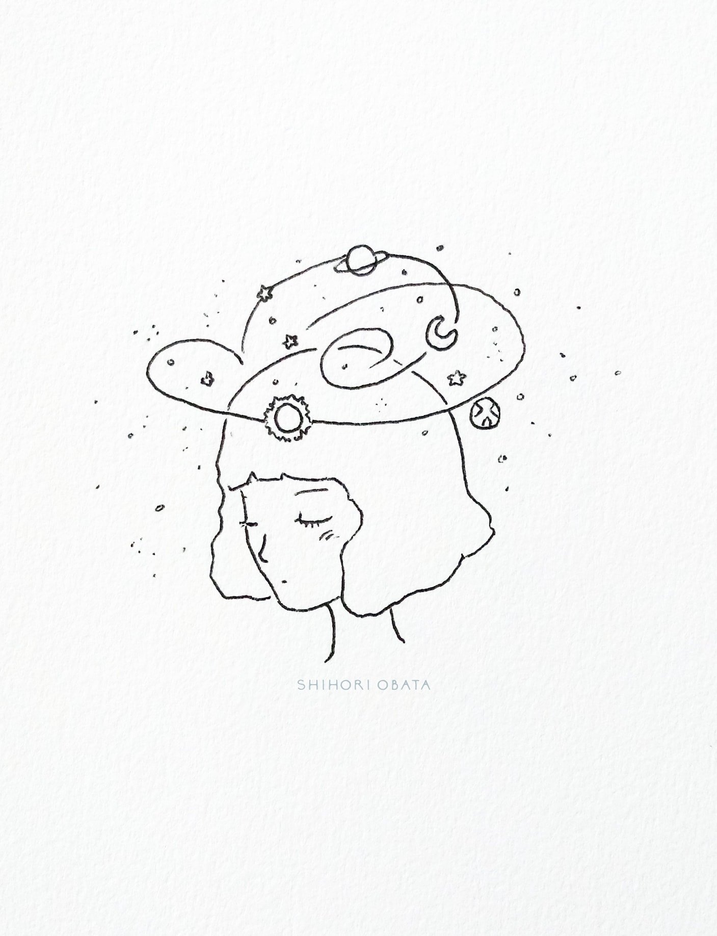 With the Universe Drawing