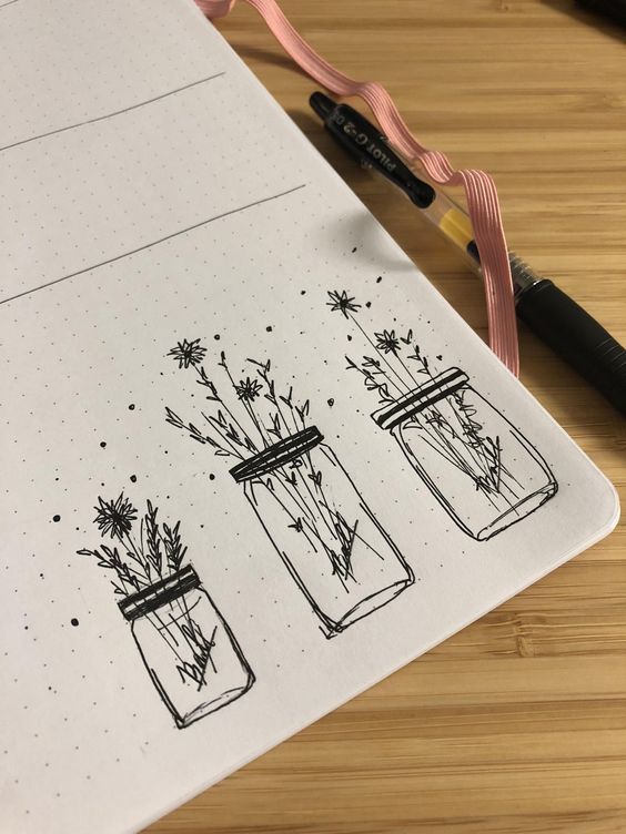 Flowers in Jars
