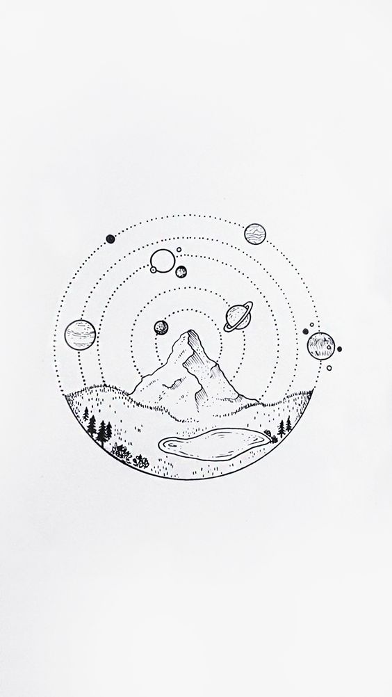 Outdoors Drawing Idea
