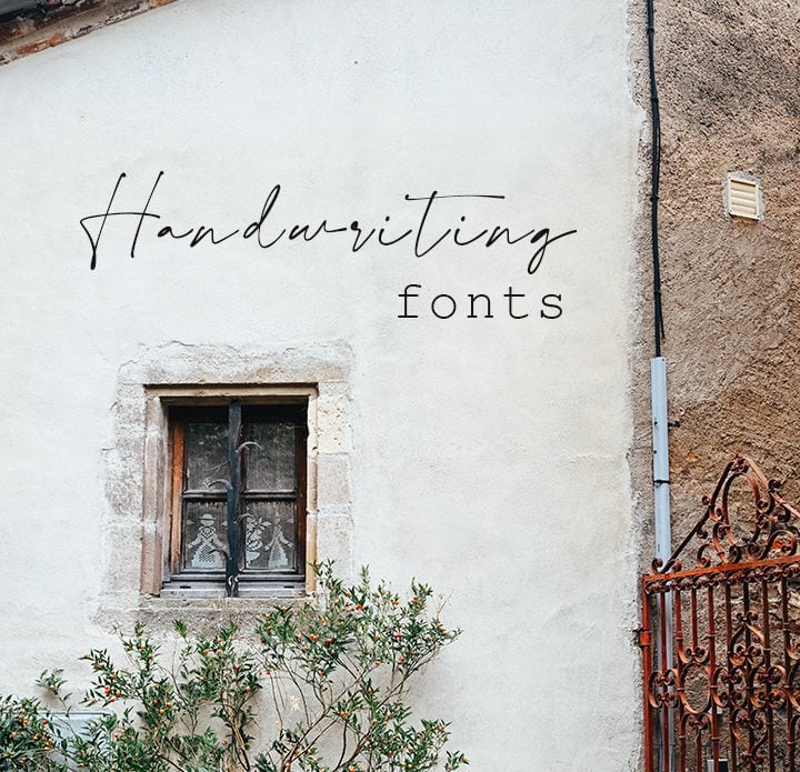 Free Handwriting Fonts