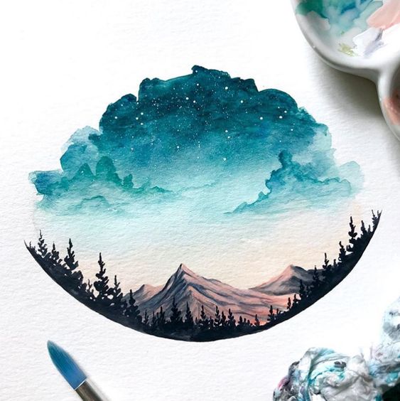 31 Easy Watercolor Art Ideas for Beginners