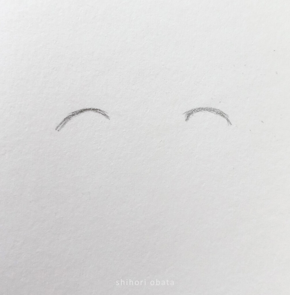 anime eyes step 1