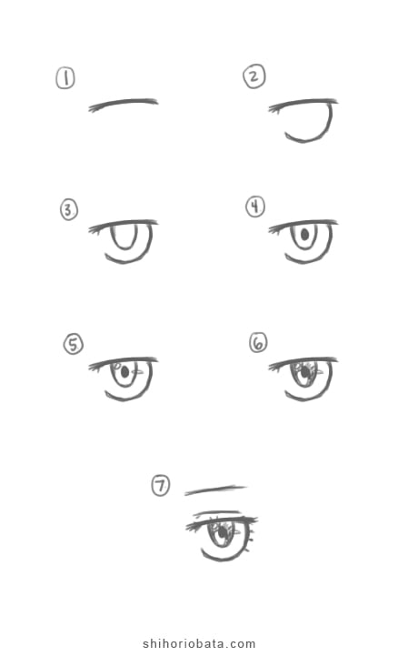 anime girl eyes  Anime eye drawing, Girl eyes drawing, Eye drawing