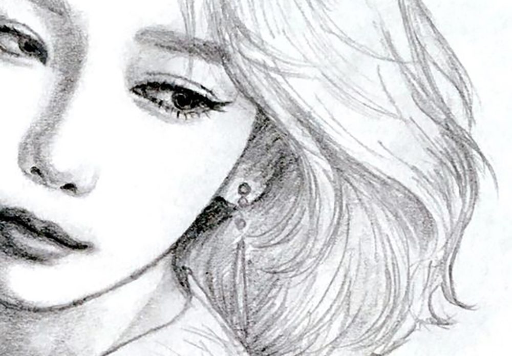 how to sketch realistic face