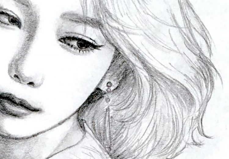 how to sketch realistic face