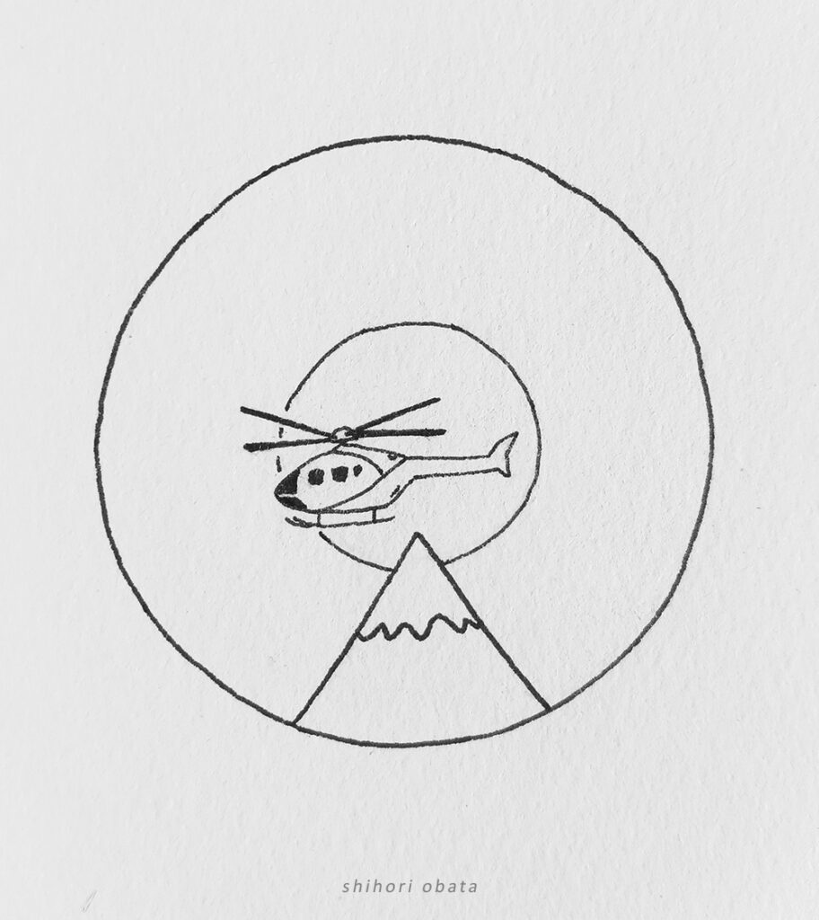 helicopter drawing