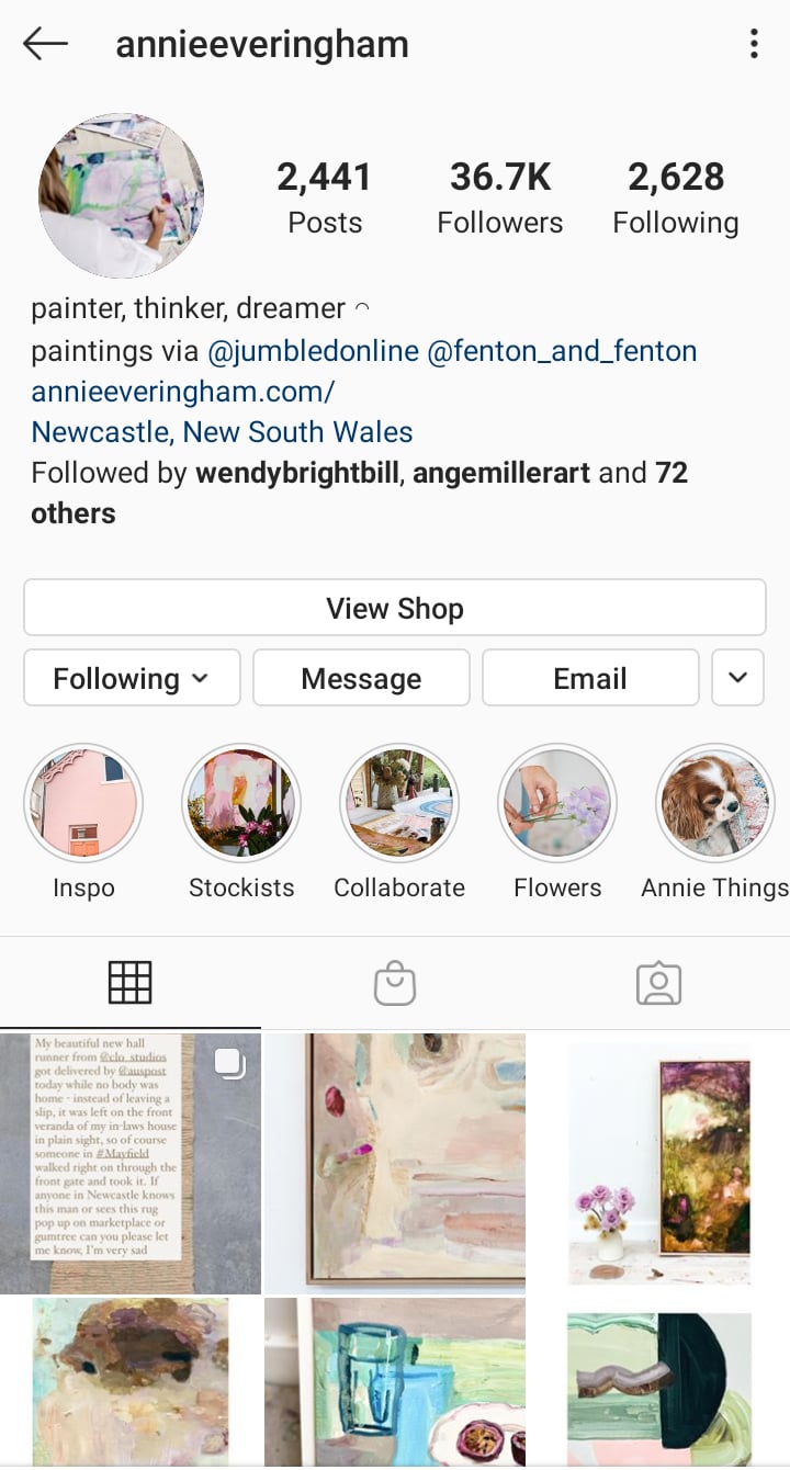 How to Write the Perfect Artist Instagram Bio