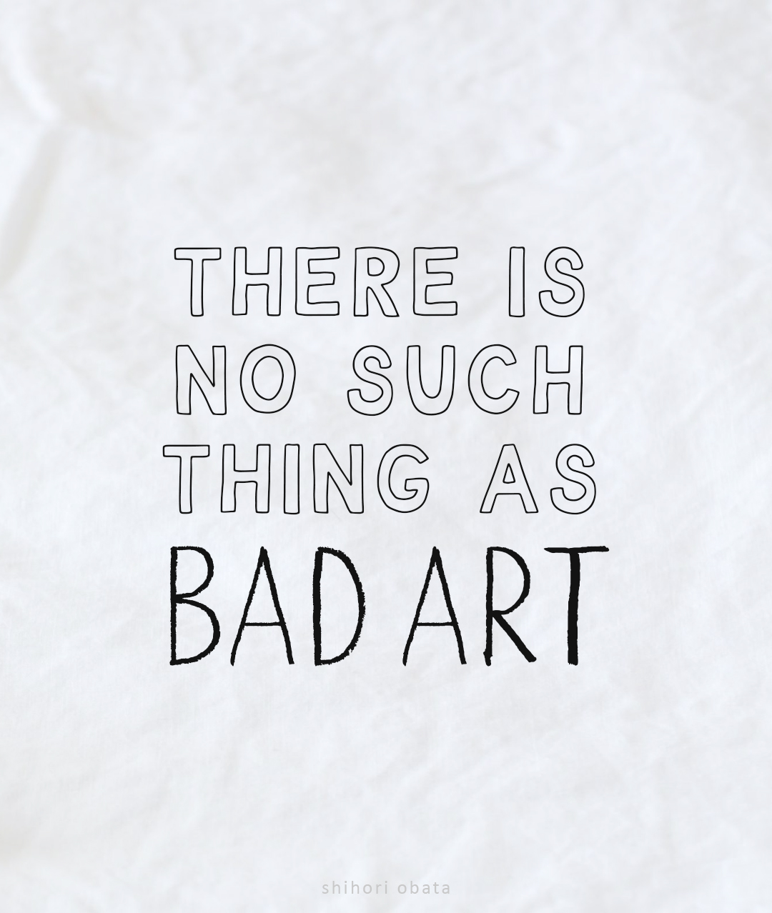 How to the Fear of Making Art