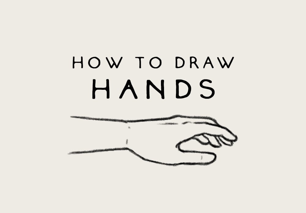 how to draw hands easy