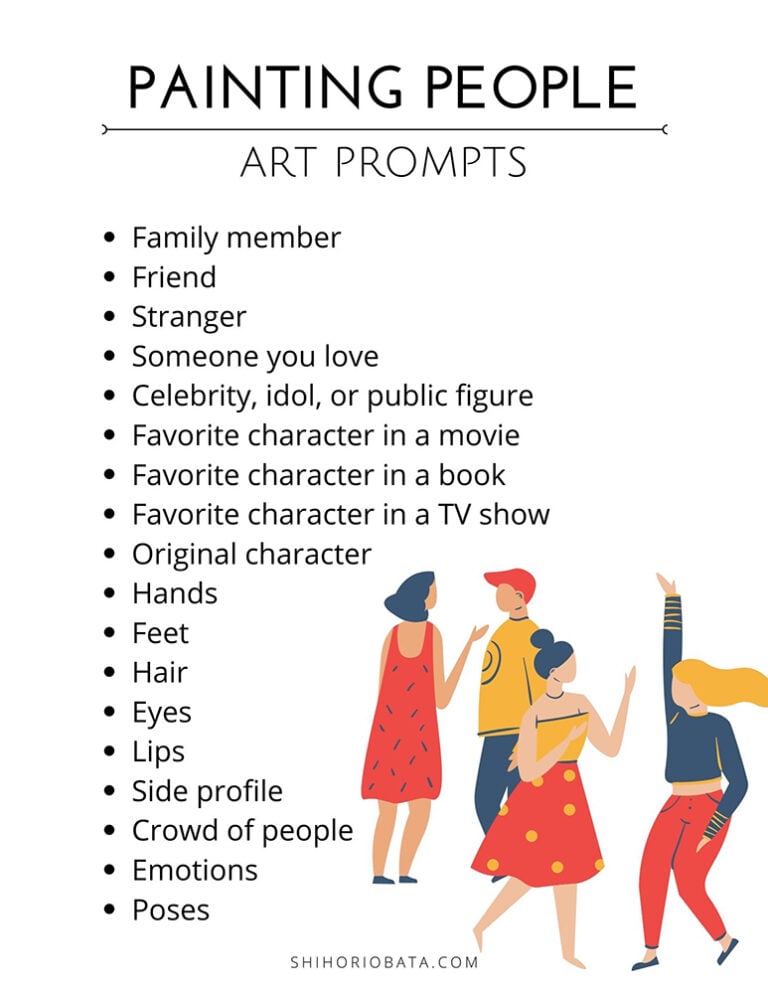100+ Painting Prompts for Creative Inspiration (With Printable)