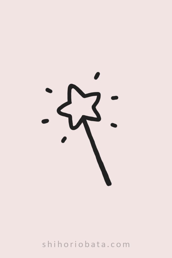 magic wand tattoo