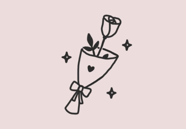 easy rose drawing ideas
