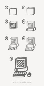 16 Easy Computer Drawing Ideas