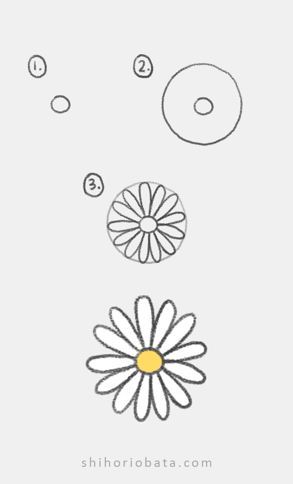 Easy Flower Drawing Ideas Infoupdate