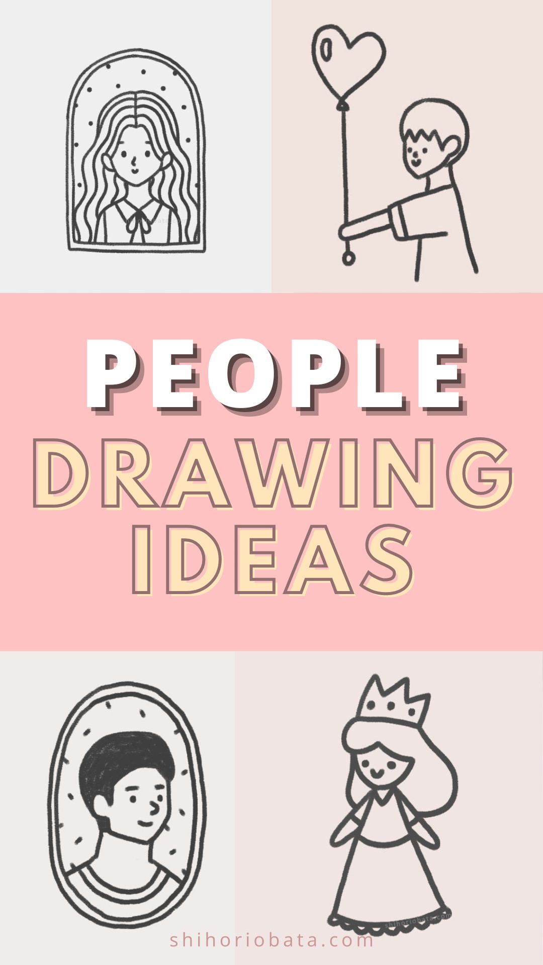 18 Easy People Drawing Ideas