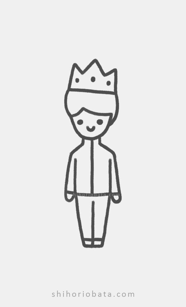 prince drawing easy