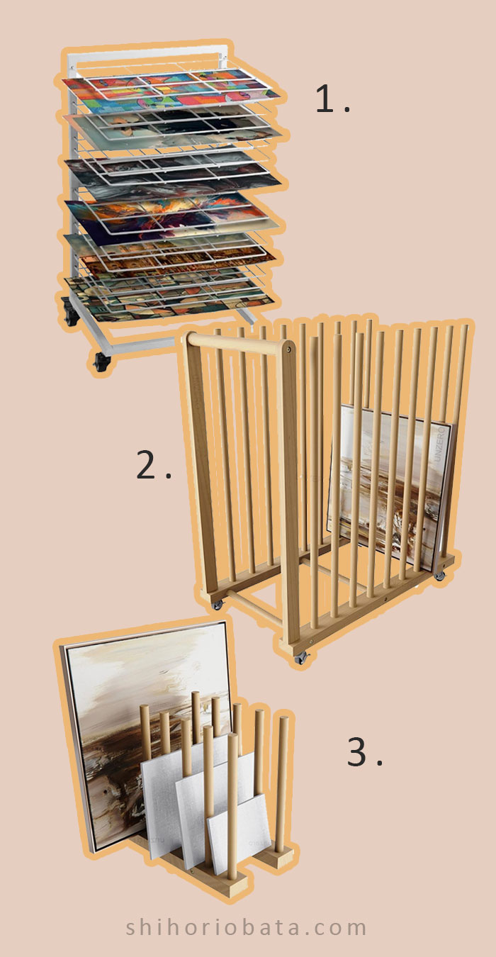 10 Ways to Store and Organize your Art