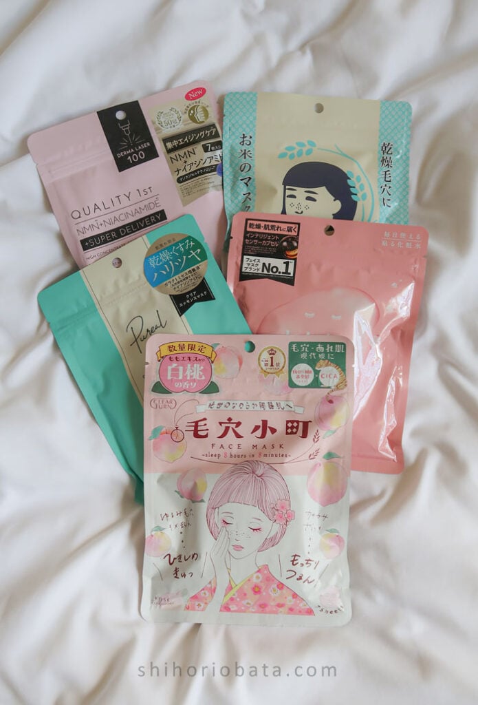 face masks japan skincare