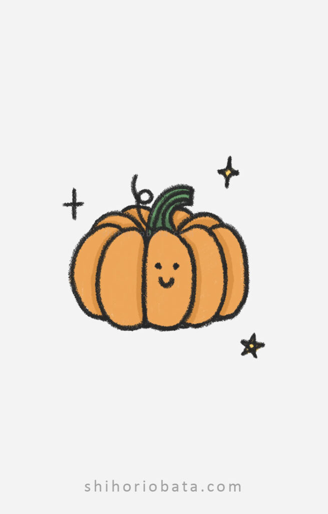 How To Draw A Pumpkin Step by Step Easy Drawing Tutorial