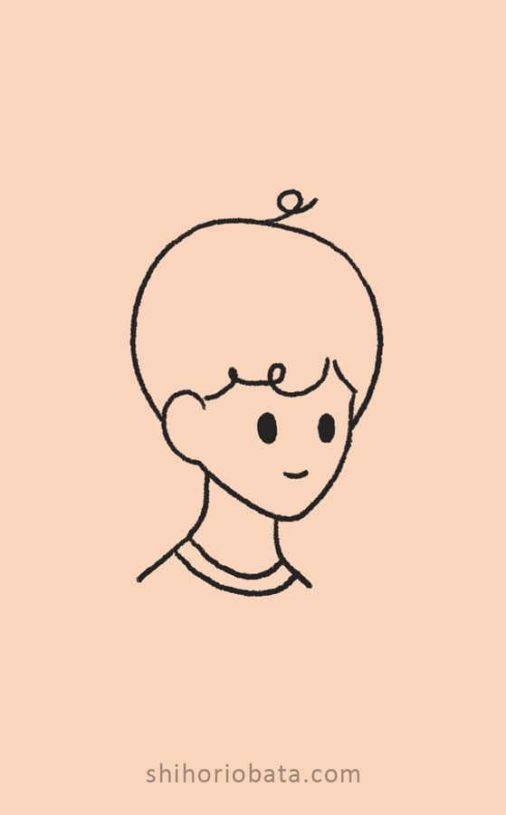 boy drawing easy