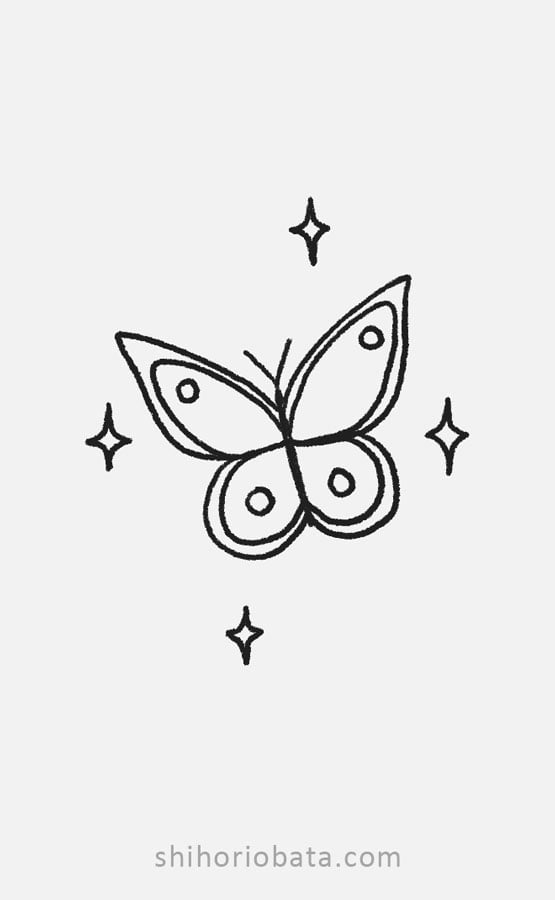 butterfly drawing