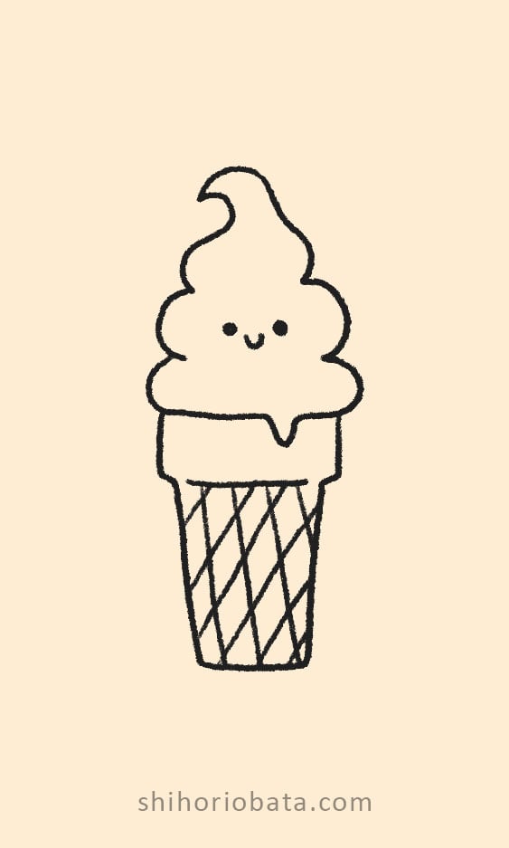 ice cream drawing