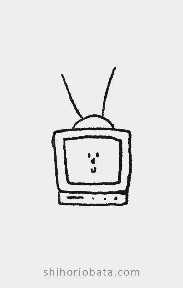 television drawing tv