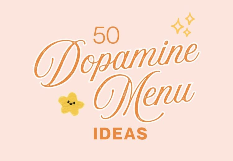 dopamine menu ideas list