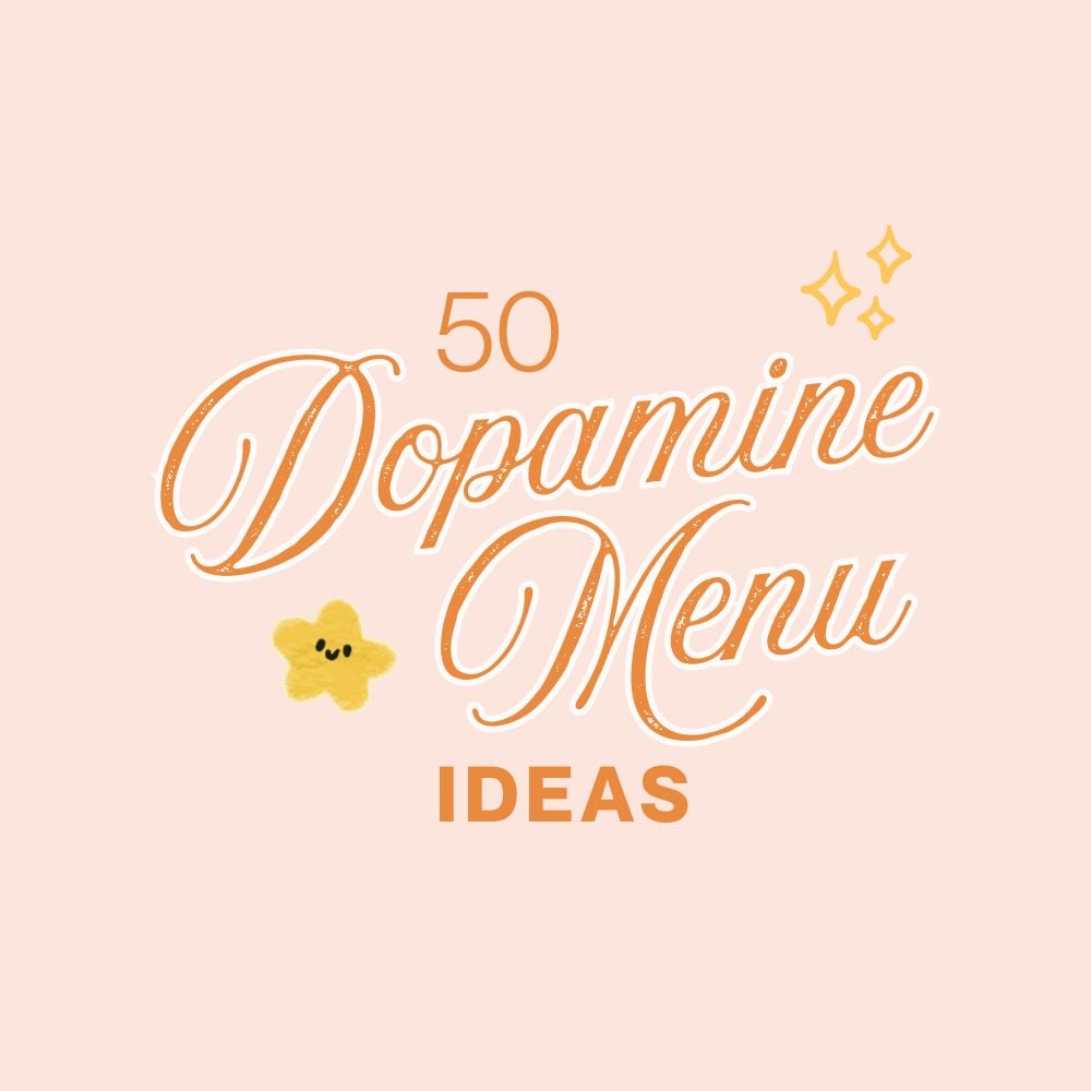 dopamine menu ideas list