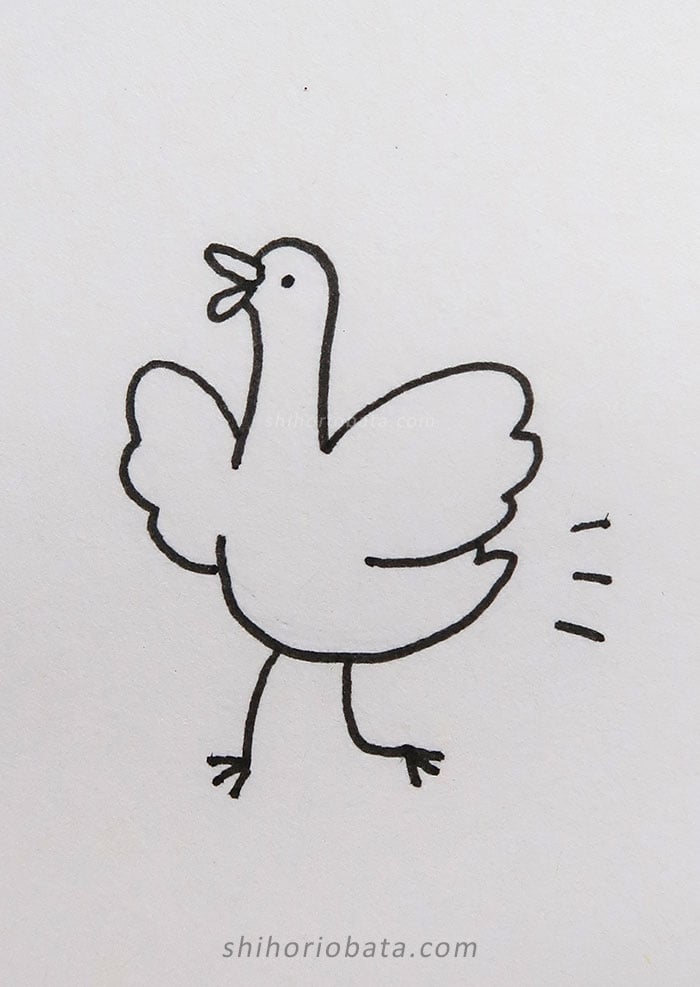 goose duck drawing